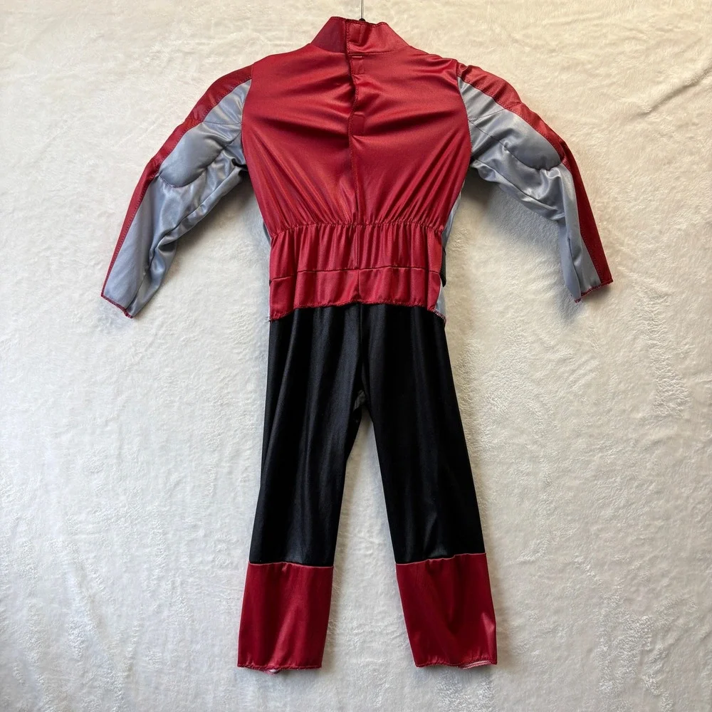 Saban's Power Rangers Beast Morphers‎ Red Ranger Costume Padded Kids Sz M 3T 4T